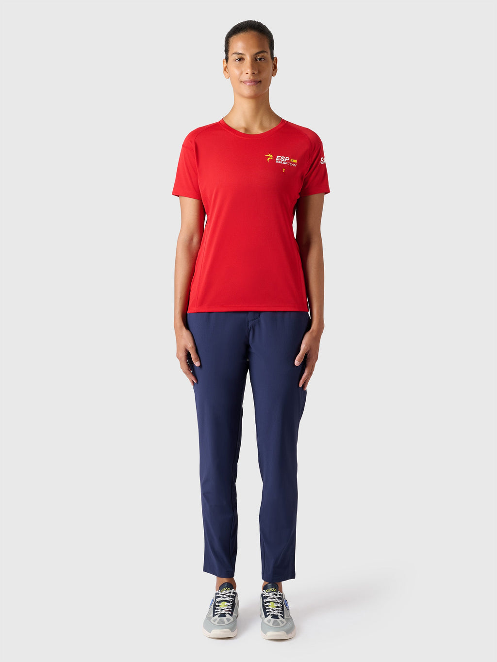 T-shirt technique SailGP North Sails Femme - Red
