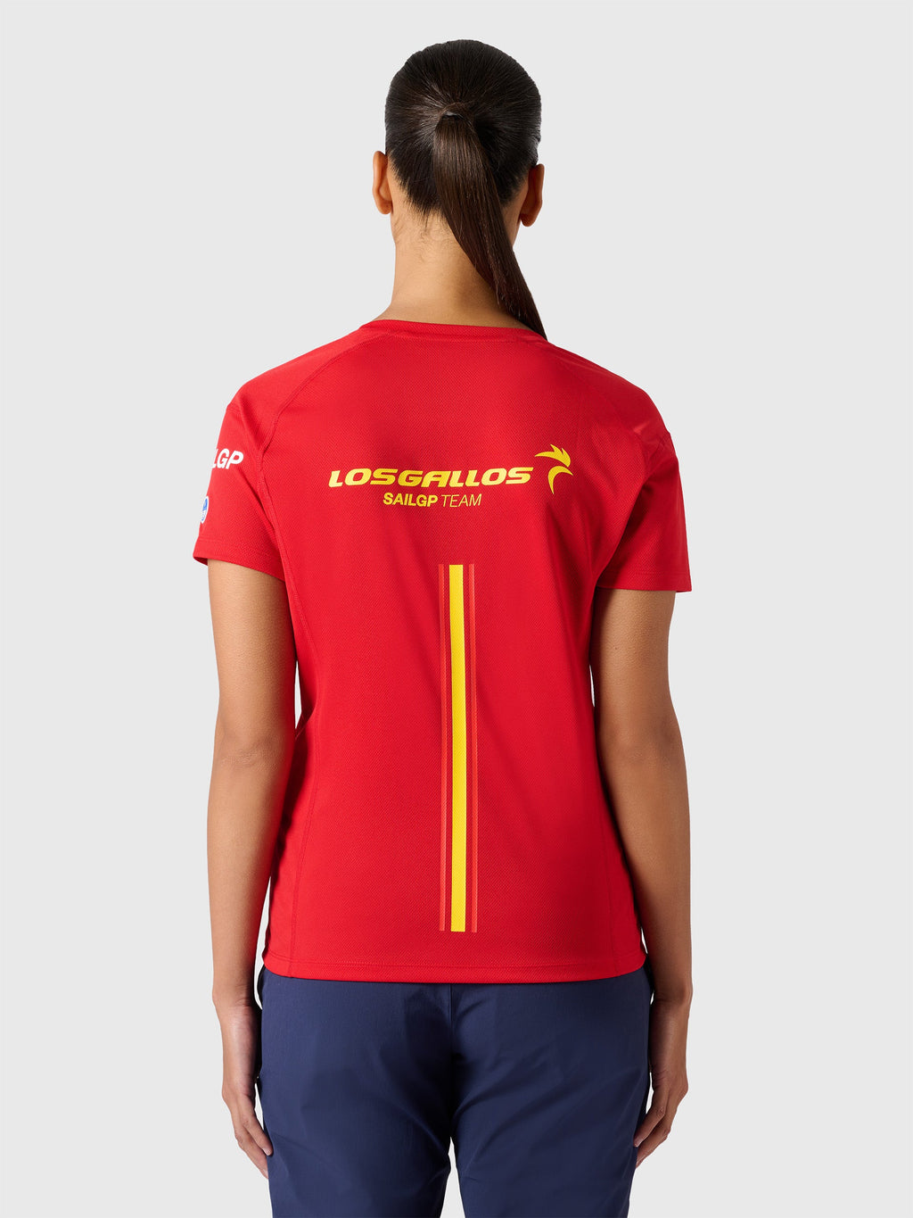 T-shirt technique SailGP North Sails Femme - Red