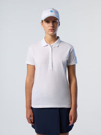 Polo en piqué North Sails Femme - White
