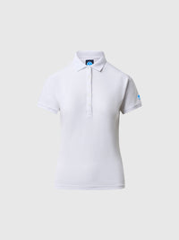Polo en piqué North Sails Femme - White