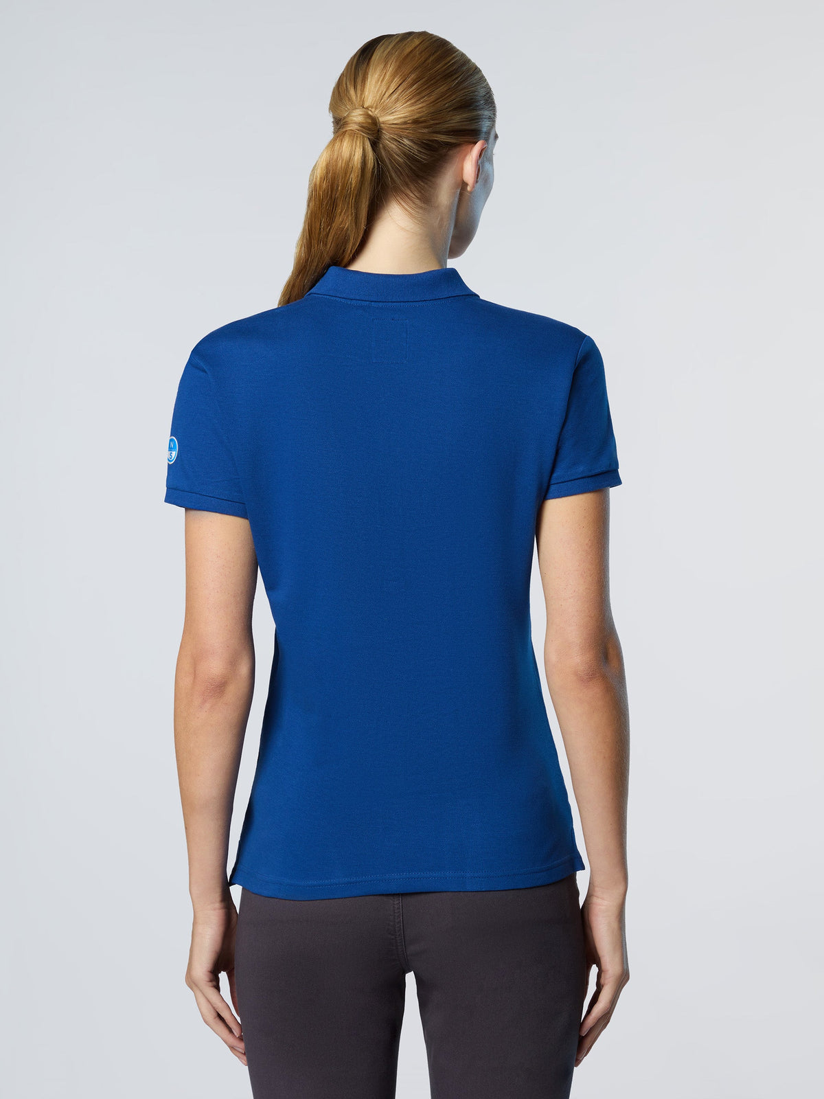 Polo en piqué North Sails Femme - Ocean Blue