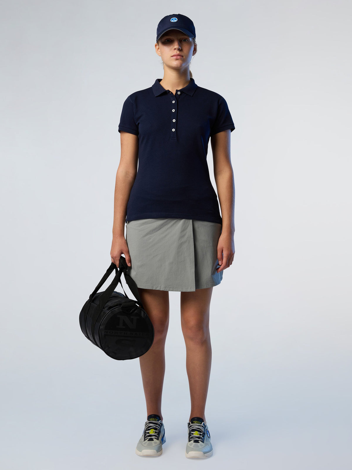 Polo en piqué North Sails Femme - Navy Blue