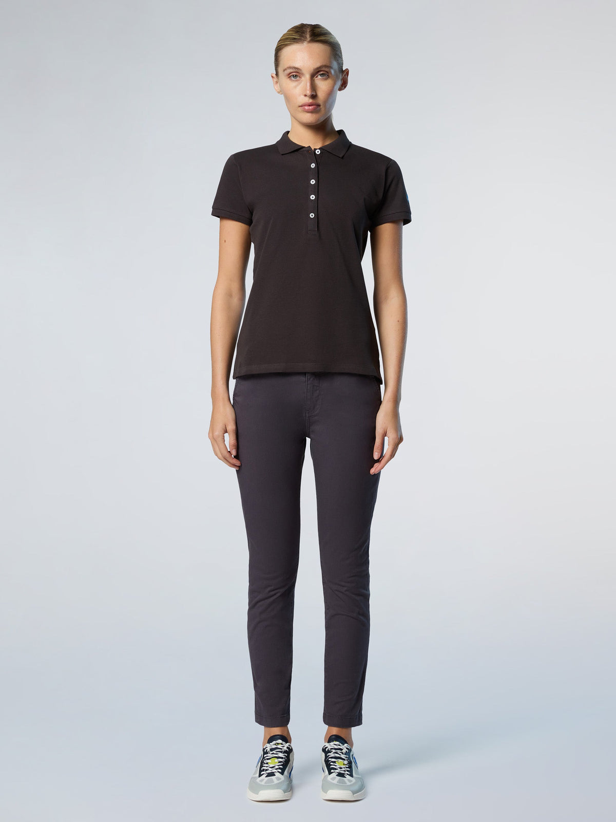 Polo en piqué North Sails Femme - Phantom