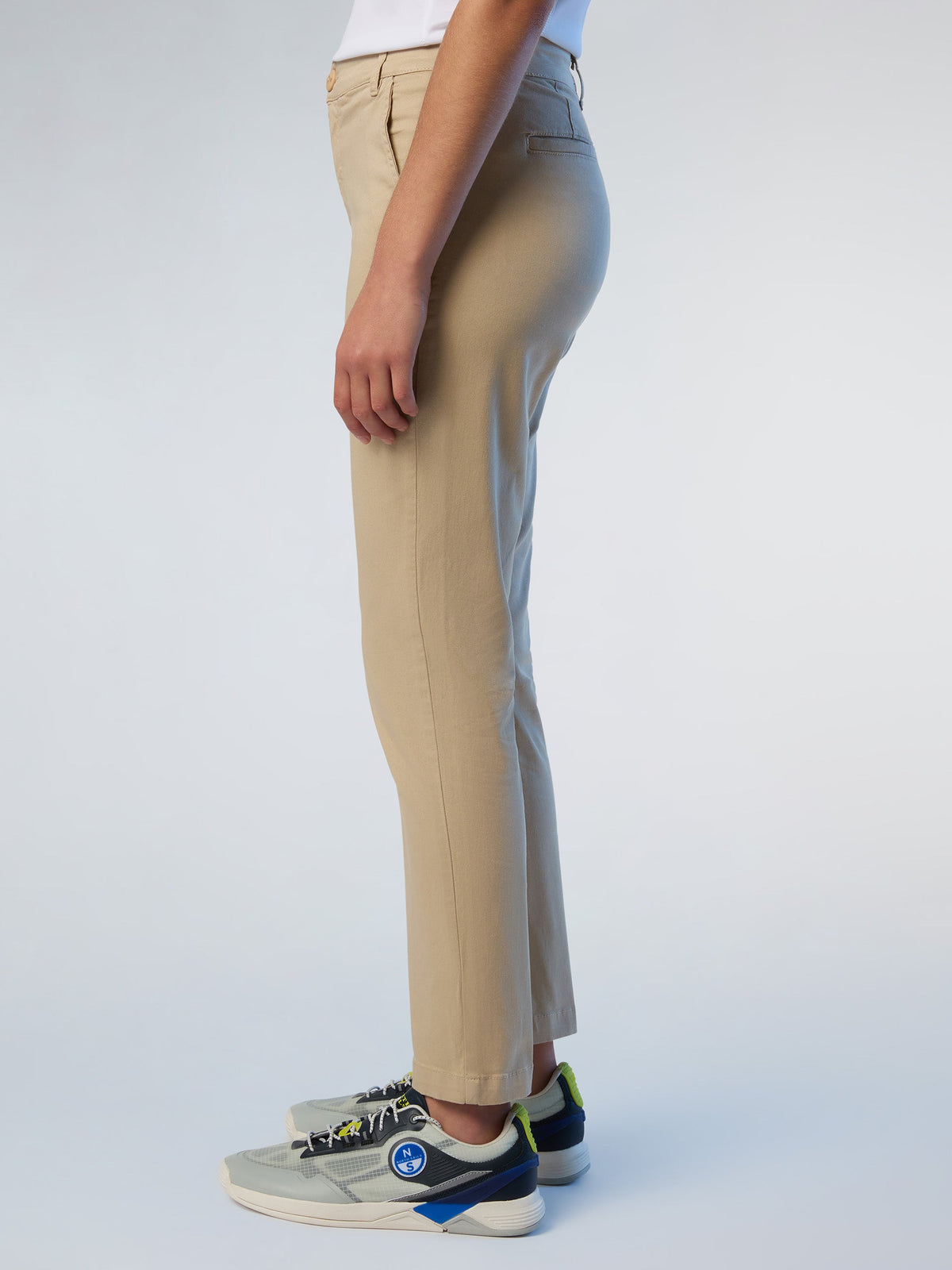 Pantalon chino North Sails Femme - Beige