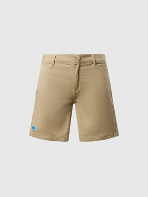 Short chino North Sails Femme - Beige
