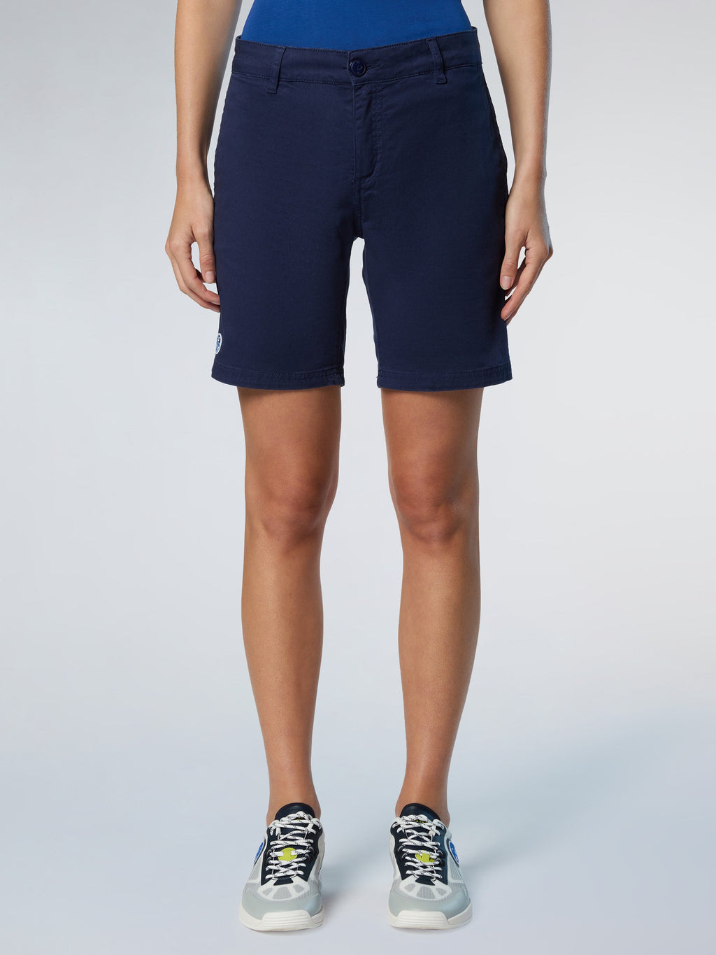 Short chino North Sails Femme - Navy Blue