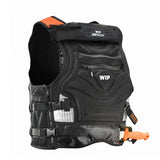 Gilet d'aide à la flottabilité IMPACT VEST 50N avec mousse haute densité et protections latérales pour le confort.