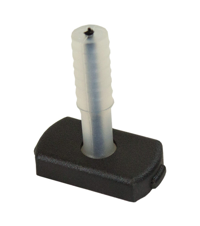 Articulation caoutchouc de stick avec renfort, pièce solide pour fixation durable, conçue pour tubes de 16 mm.