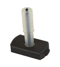 Articulation caoutchouc de stick avec renfort, pièce solide pour fixation durable, conçue pour tubes de 16 mm.