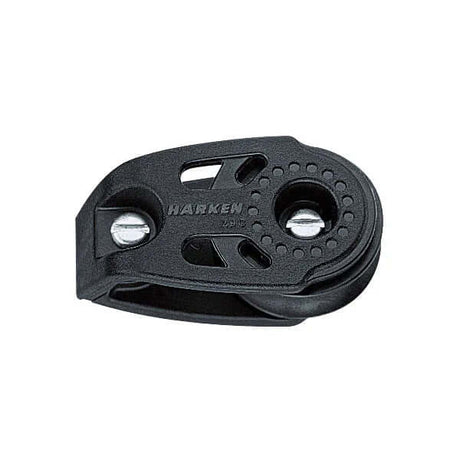 Poulie Carbo à plaquer 29 mm, poulie compacte Harken, légèreté, faible coefficient de friction, réglages précis.