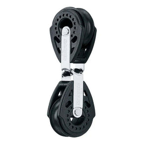 Poulies Carbo opposées 29mm avec un réa de 29 mm, design innovant pour une charge de travail maximale de 150 kg.