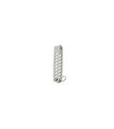 Latte ridoir en U Ø6 X 120mm en acier inoxydable avec profil U pour solidité.