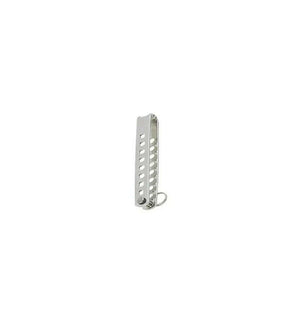 Latte ridoir en U Ø6 X 120mm en acier inoxydable avec profil U pour solidité.