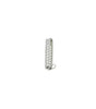 Latte ridoir en U Ø6 X 120mm en acier inoxydable avec profil U pour solidité.