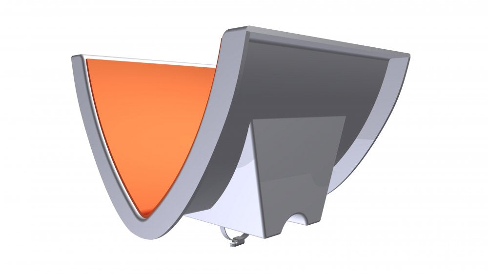 Ber de remorque V-50 CadKat avec collier – tube Ø 50 mm