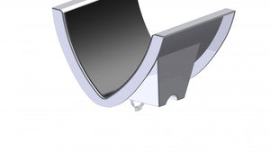 Ber de remorque V-50 CadKat avec collier – tube Ø 50 mm
