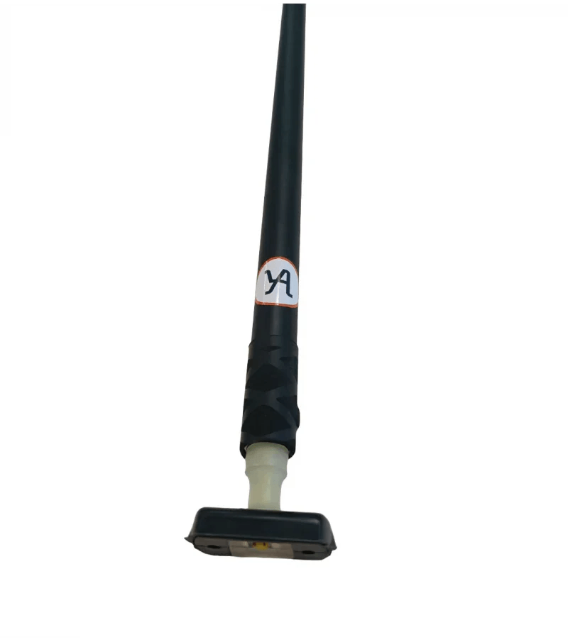 Stick aluminium Ø20 X 2.50m avec gaine X-Gripp anti-dérapante et articulation souple.