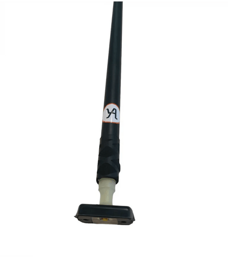 Stick aluminium Ø20 X 2.50m avec gaine X-Gripp anti-dérapante et articulation souple.