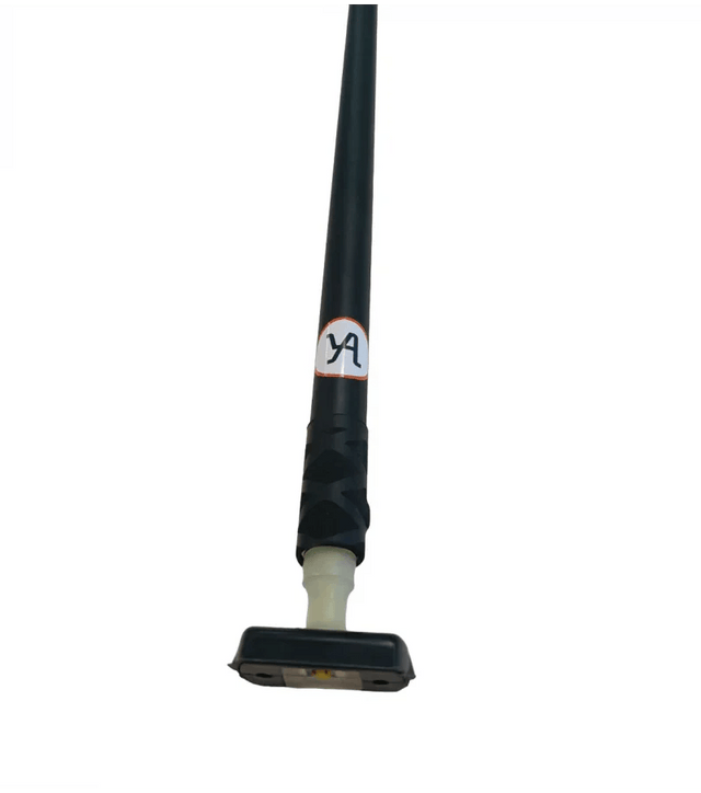 Stick aluminium Ø20 X 2.50m avec gaine X-Gripp anti-dérapante et articulation souple.