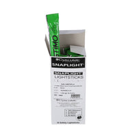 Bâtons lumineux Cyalume SnapLight verts, sachet de 10