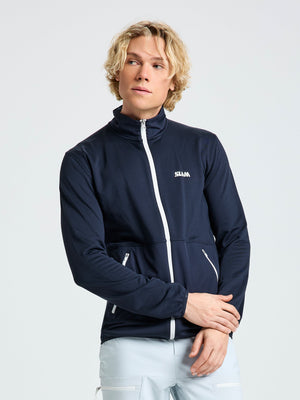 Altura FZ LGT Grid Fleece Dark Navy