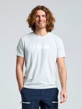 GRAPHIC T-SHIRT SS - Cliff Grey - face