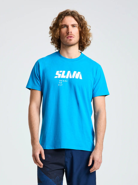 GRAPHIC T-SHIRT SS - Greek Blue - face