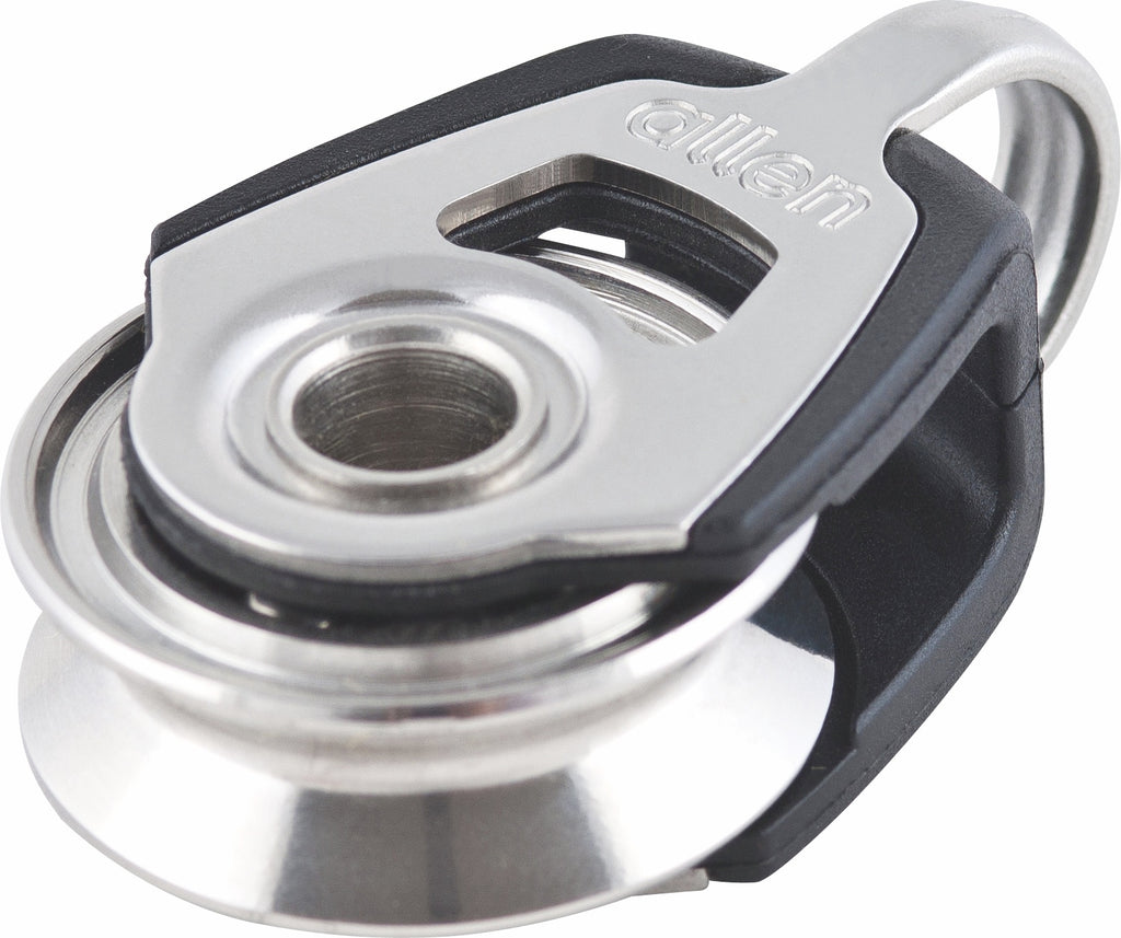 Poulie simple Allen A2030HL 30 mm forte charge à réa inox