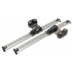 Kit rail et chariot d'écoute de foc 377 mm Allen (taquet A0076)