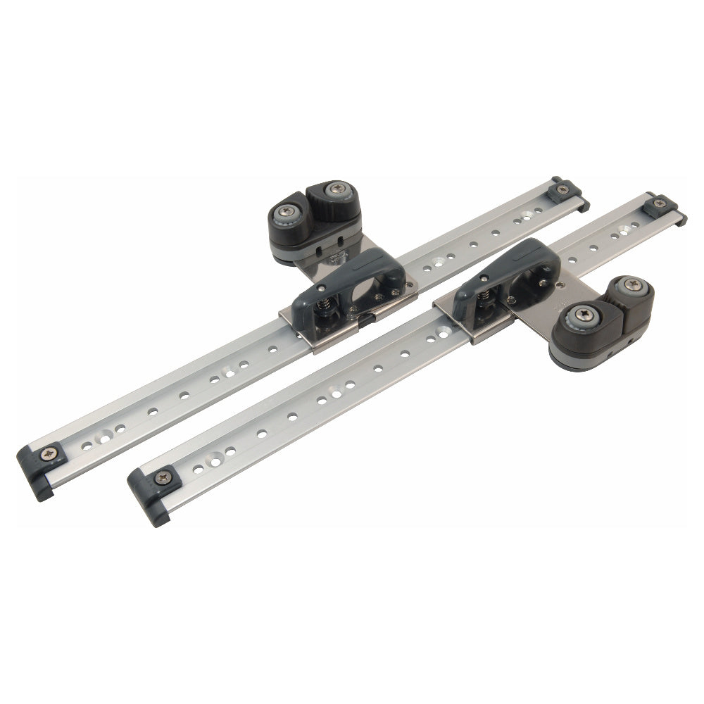 Kit rail et chariot d'écoute de foc 377 mm Allen (taquet A0676)