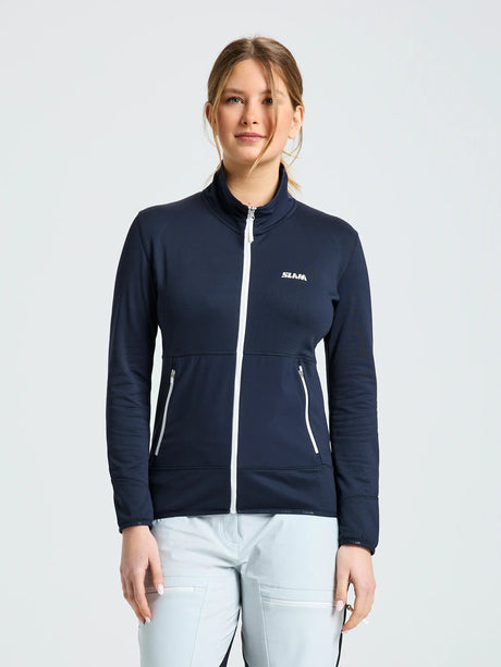 Altura WS LGT Grid Fleece Dark Navy