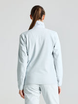 ALTURA WS FZ GRID FLEECE - Cliff Grey - dos