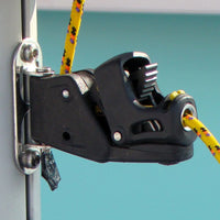 Micro Carbo II cleat + extreme angle fairlead