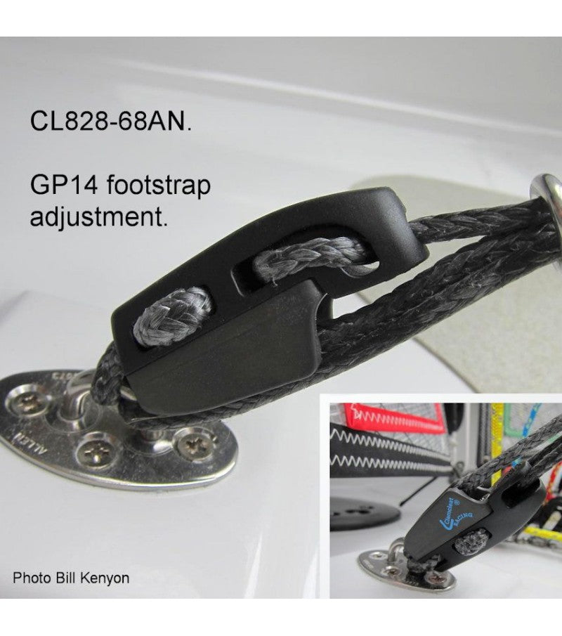 Clamcleat Aero Micros CL828-68 aluminium Ø3-4mm