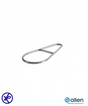 CUILLERE DE TRAPEZE LARGE DE 5MM ALLEN en acier inoxydable pour une prise en main facile.