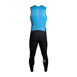 long john 2mm magic unisex vue arrière du modèle en néoprène pour la navigation.