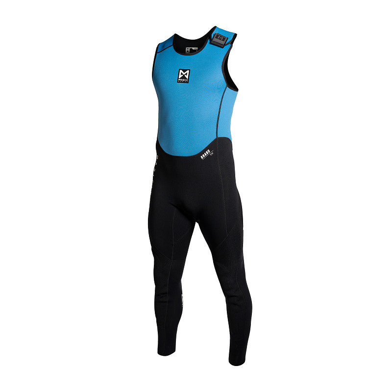 Long john 2mm magic unisex de Magic Marine en néoprène, idéal pour la navigation en mi-saison.