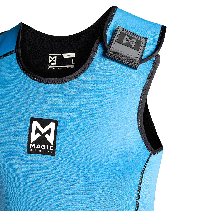 Détail du long john 2mm magic unisex de Magic Marine, conçue pour la navigation en mi-saison.