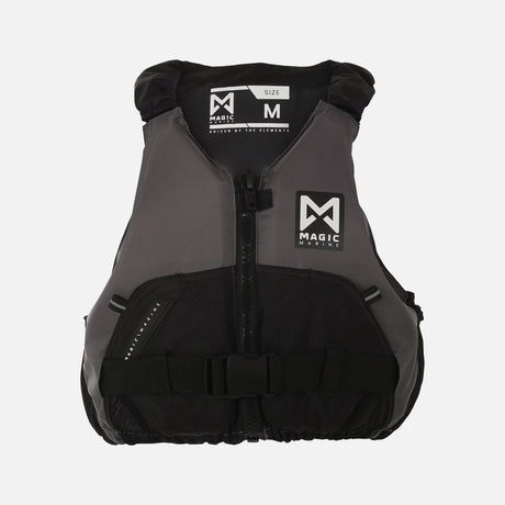 Gilet d'aide à la flottaison Wave Fzip - Magic Marine, coloris Dark Grey