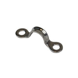 Pontet inox 5mm, accessoire en acier inoxydable, parfait pour divers projets de fixation.