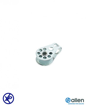 Narrow 16mm pulley for lashing