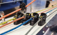 Micro Carbo II cleat + extreme angle fairlead
