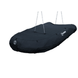 Bâche de protection Premium pour bateaux pneumatiques avec ouverture bossoirs