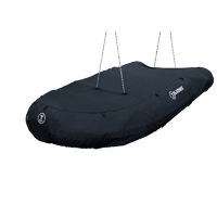 Bâche de protection Premium pour bateaux pneumatiques avec ouverture bossoirs