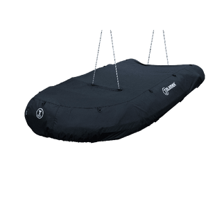 Bâche de protection Premium pour bateaux pneumatiques avec ouverture bossoirs