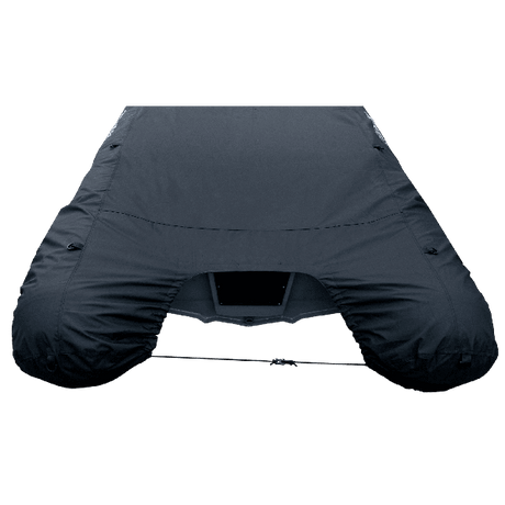 Bâche de protection Premium pour bateaux pneumatiques avec ouverture bossoirs