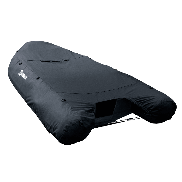 Bâche de protection Premium pour bateaux pneumatiques avec ouverture bossoirs