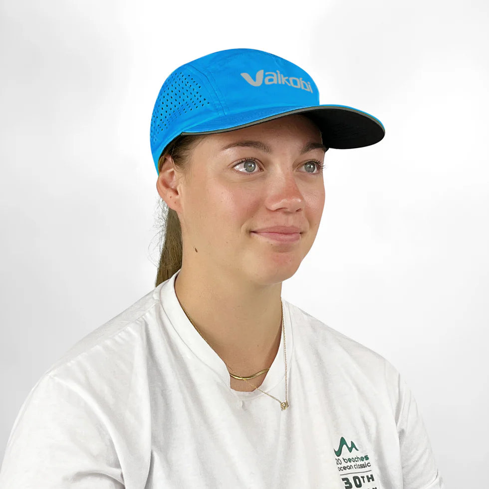 Casquette Ocean Active Cap, casquette de sport respirante avec tissu perforé, réglage velcro.
