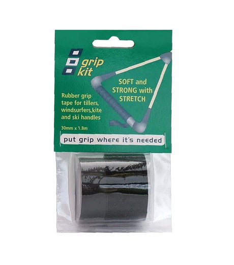 Adhésif antidérapant 30mm x 1,8m, bande de grip en caoutchouc souple, idéale pour tubes et sticks.