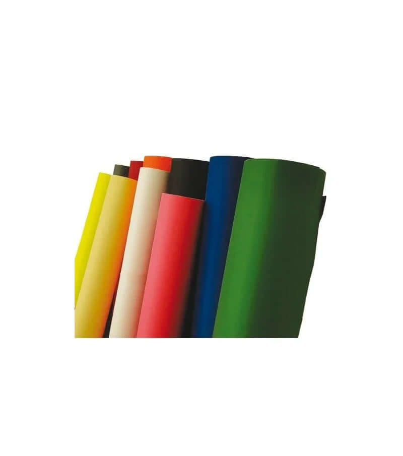Adhésif insigna 1.44 X1m - Noir dans une gamme de couleurs variées, incluant du jaune, rouge, vert, et bleu.